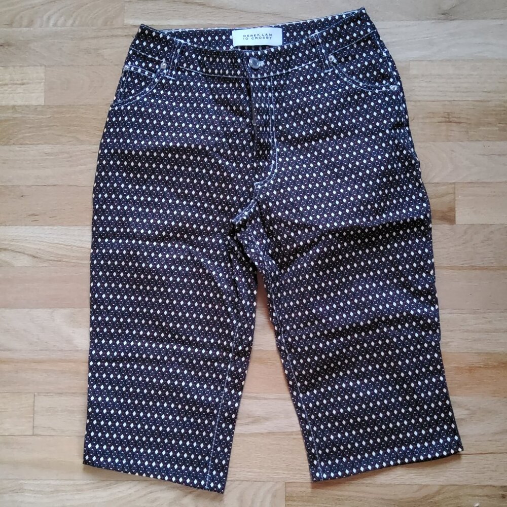NWOT Derek Lam 10 Crosby Bermudas Stretchy Shorts Size 26"